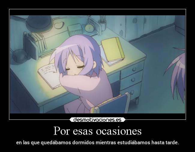 carteles dormir estudiar sueno cansancio doni luckystar 66666yadios 66666stille desmotivaciones