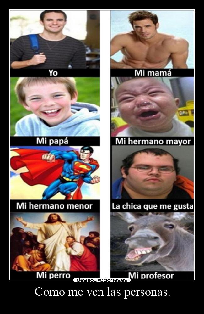 Como me ven las personas. -