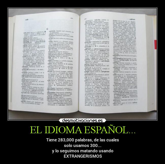 carteles idioma desmotivaciones desmotivaciones
