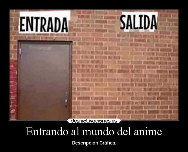 Entrando al mundo del anime - Descripción Gráfica.