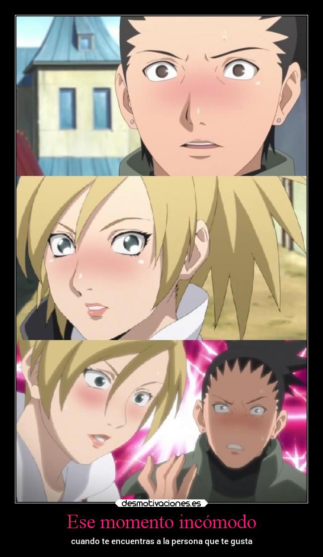 Ese momento incómodo - cuando te encuentras a la persona que te gusta