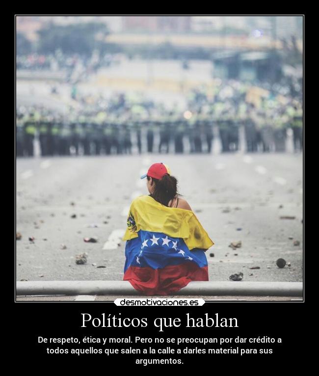 Políticos que hablan -