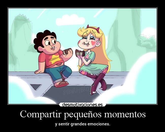 Compartir pequeños momentos - 