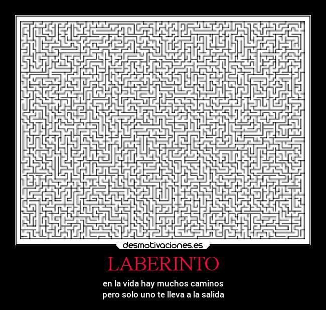 carteles vida laberinto marionobros paso locosdeamor desmotivaciones