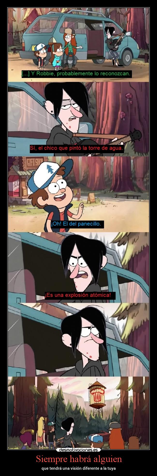 Siempre habrá alguien - que tendrá una visión diferente a la tuya