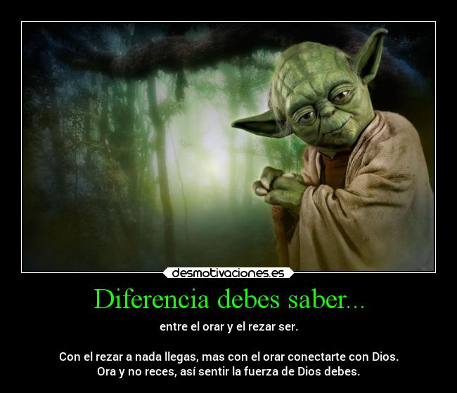 Diferencia debes saber... -