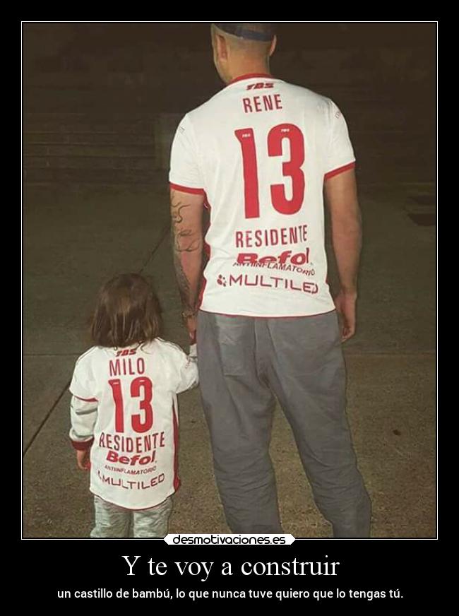Y te voy a construir -