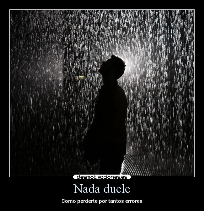 Nada duele - Como perderte por tantos errores