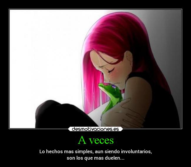 A veces -