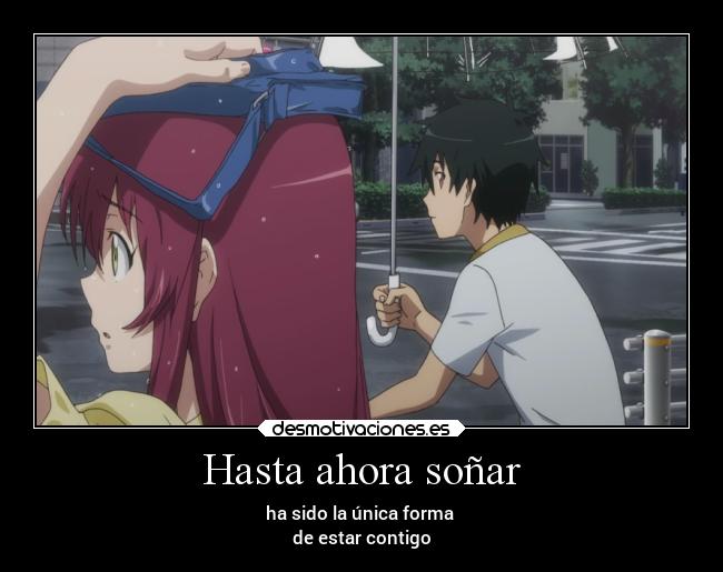 carteles anime amor emilia amar sonar desmotivaciones