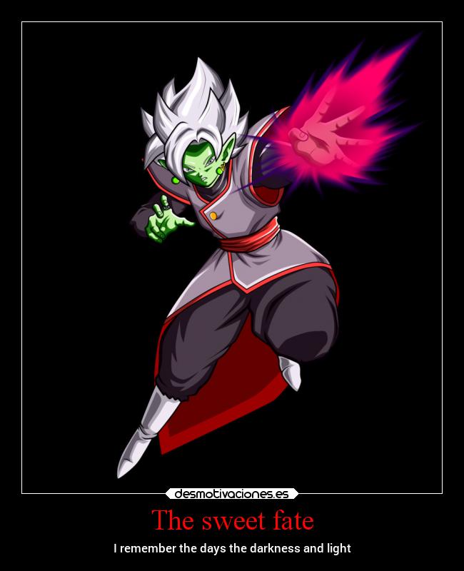 The sweet fate - I remember the days the darkness and light