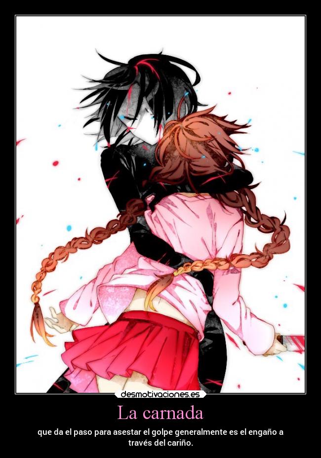 carteles anime game juego yume nikki carnada golpe enganos carino mentiras desmotivaciones