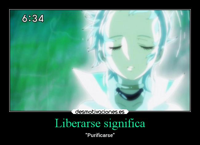 Liberarse significa -