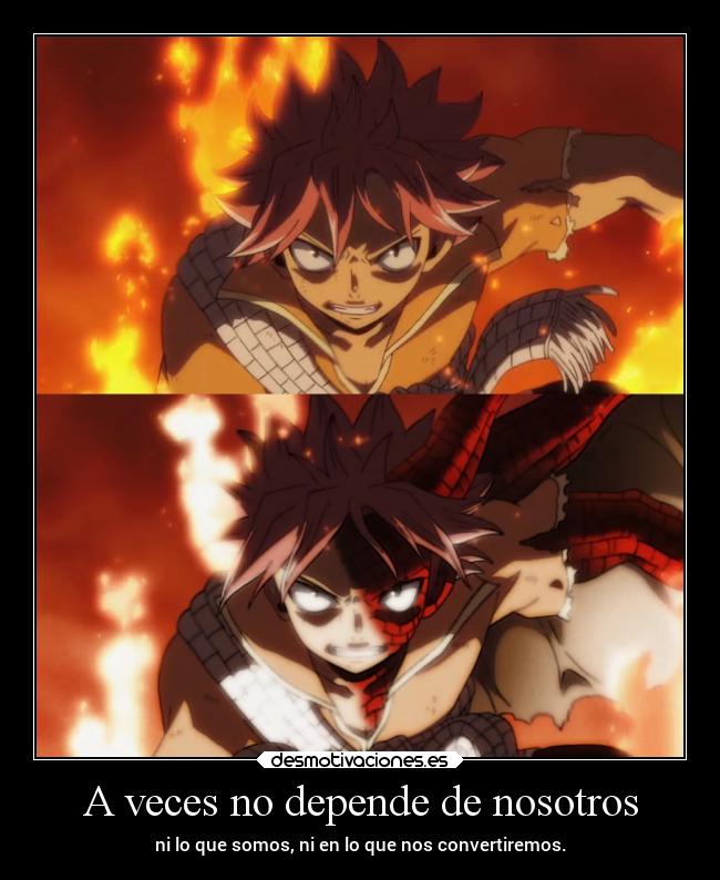 A veces no depende de nosotros -