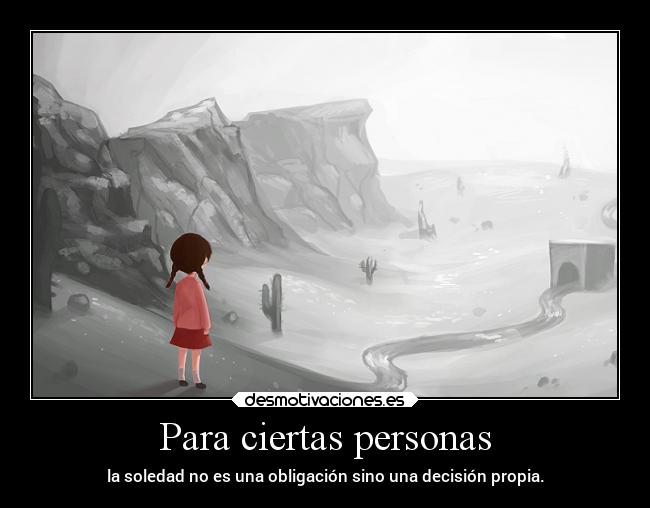 Para ciertas personas - 