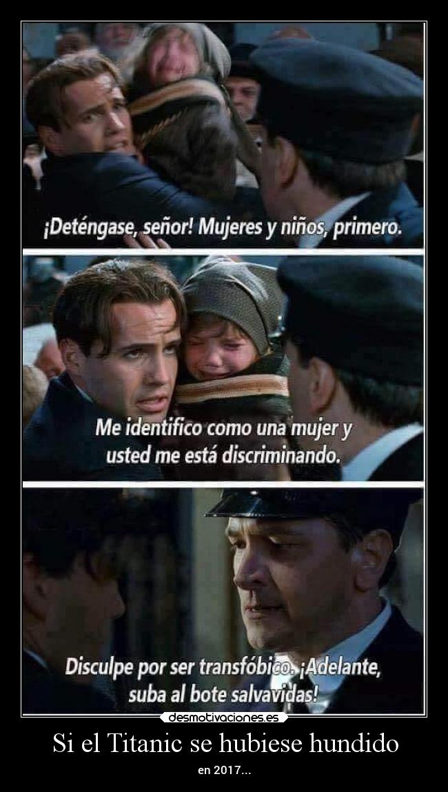 Si el Titanic se hubiese hundido -