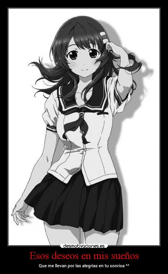 Esos deseos en mis sueños -