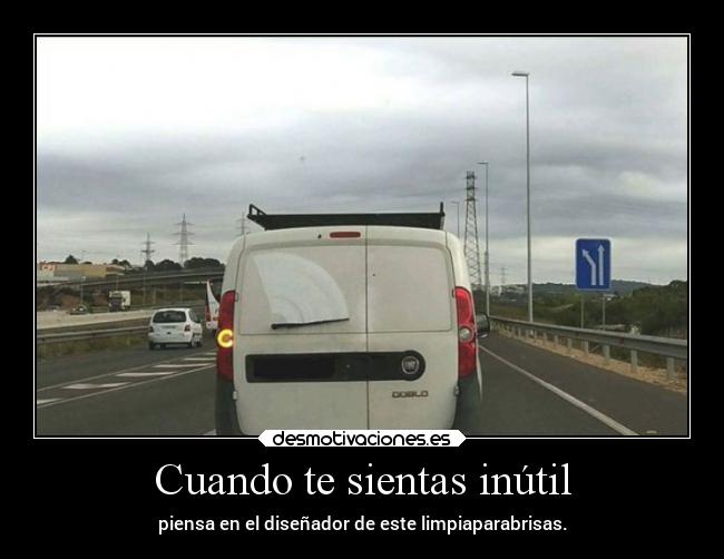 Cuando te sientas inútil - 