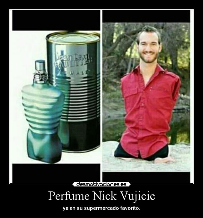Perfume Nick Vujicic -