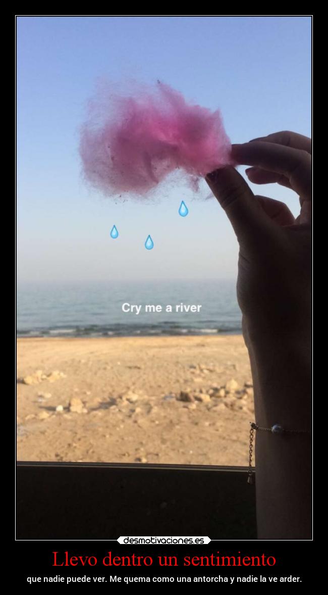 Llevo dentro un sentimiento -