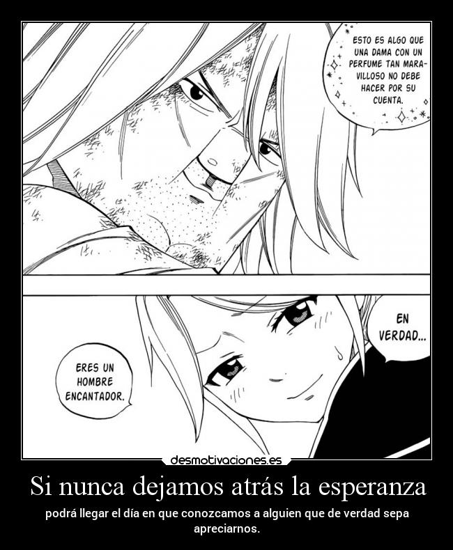 carteles esperanza anime vida mundo amor perfume raptorhunters harukaze fairytailfin fairytail ichiya anna heartfilia desmotivaciones
