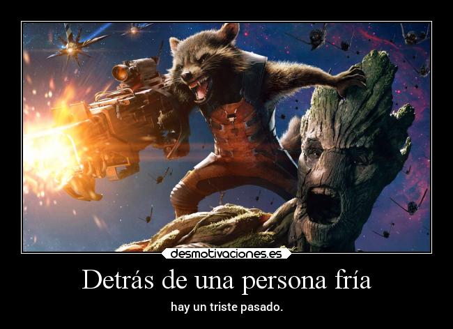 carteles frases filosofia cine desmotivaciones rocket raccon guardians marvel desmotivaciones