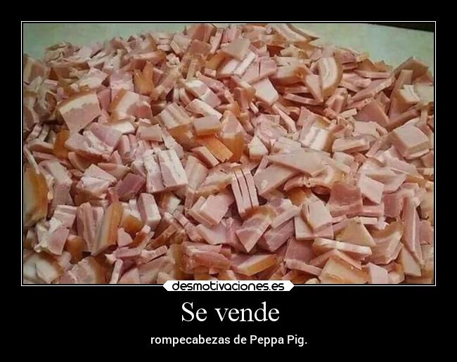 Se vende - rompecabezas de Peppa Pig.