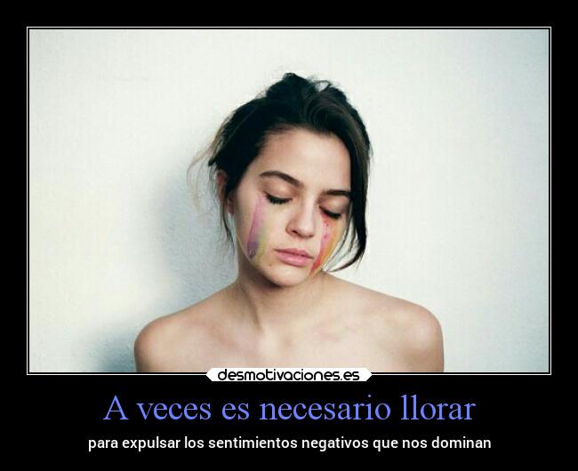 carteles llorar besos desmotivaciones