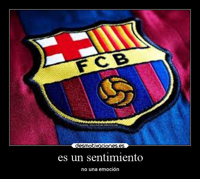 es un sentimiento - no una emoción