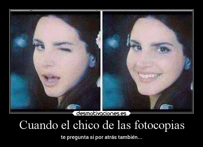 Cuando el chico de las fotocopias - 