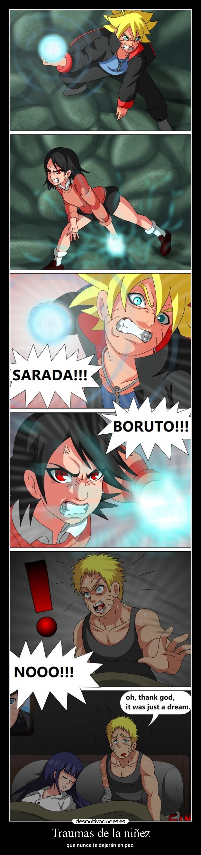 carteles naruto desmotivaciones