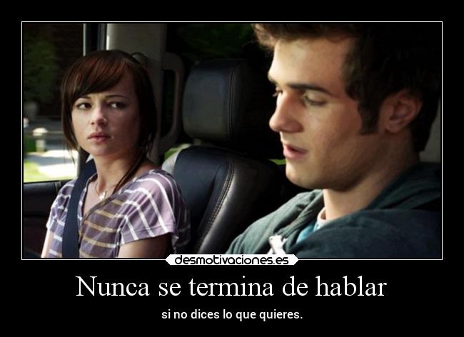 carteles problemas querer decir nohablar desmotivaciones