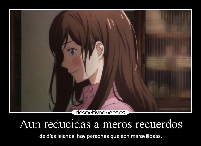 carteles recuerdos anime amistad felicidad raptorhunters harukaze erosekai 3gatsunolion sangatsu dedicadoamuchagente desmotivaciones