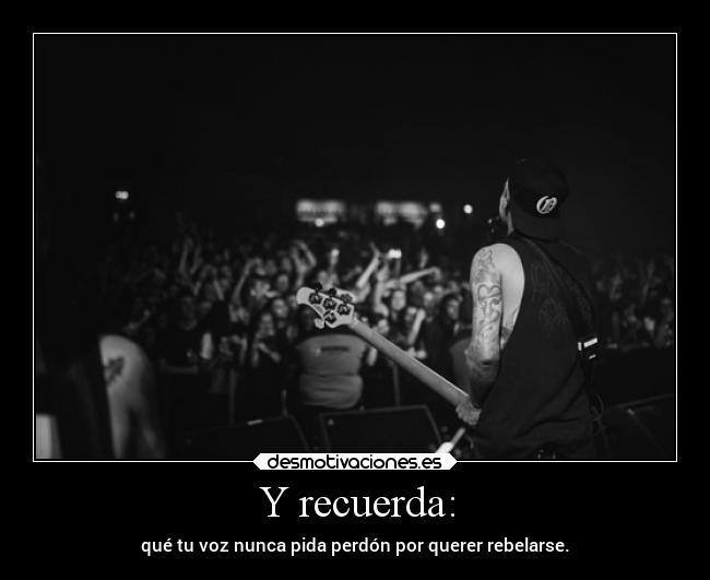 carteles rock dolor sentimientos amity affliction vanesa martin voz desmotivaciones