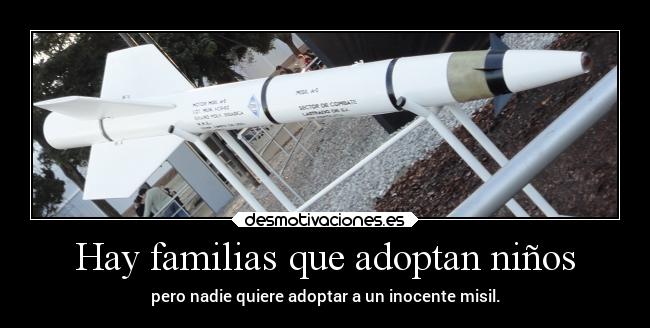 Hay familias que adoptan niños - 