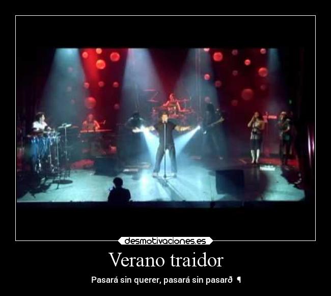 Verano traidor -