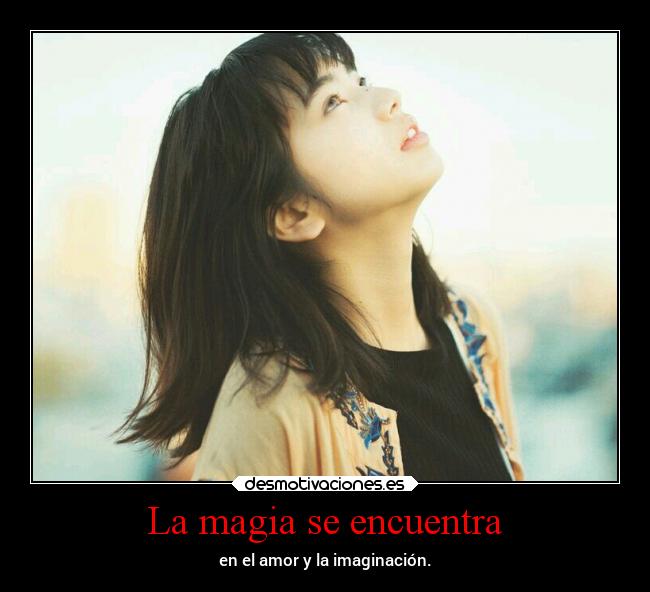 La magia se encuentra -