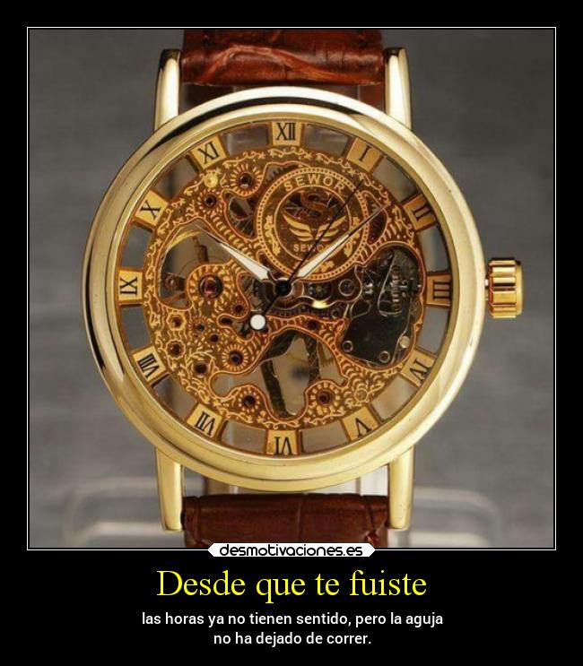 Desde que te fuiste - 