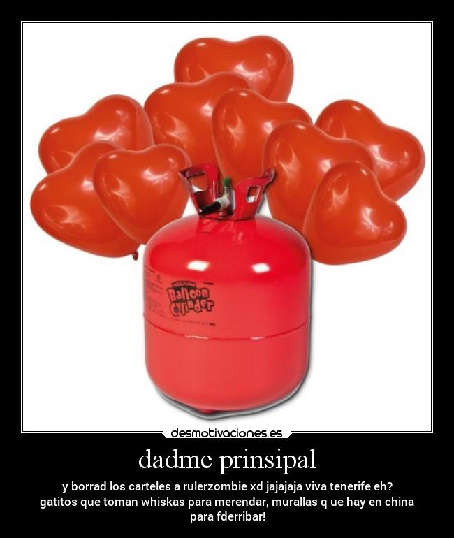dadme prinsipal -