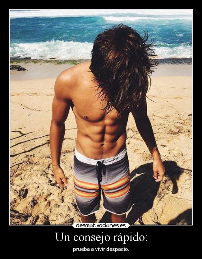 Un consejo rápido: -