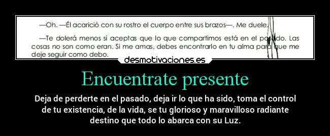 Encuentrate presente -