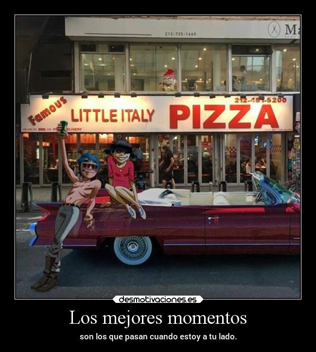 carteles amigos familia humor musica gorillaz phase4 humanz noodle aguante2d russel arriba laurasimpsonxv desmotivaciones