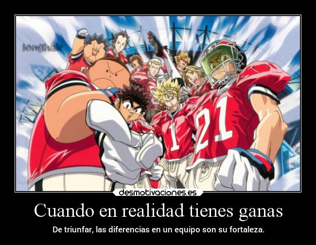 Cuando en realidad tienes ganas - De triunfar, las diferencias en un equipo son su fortaleza.