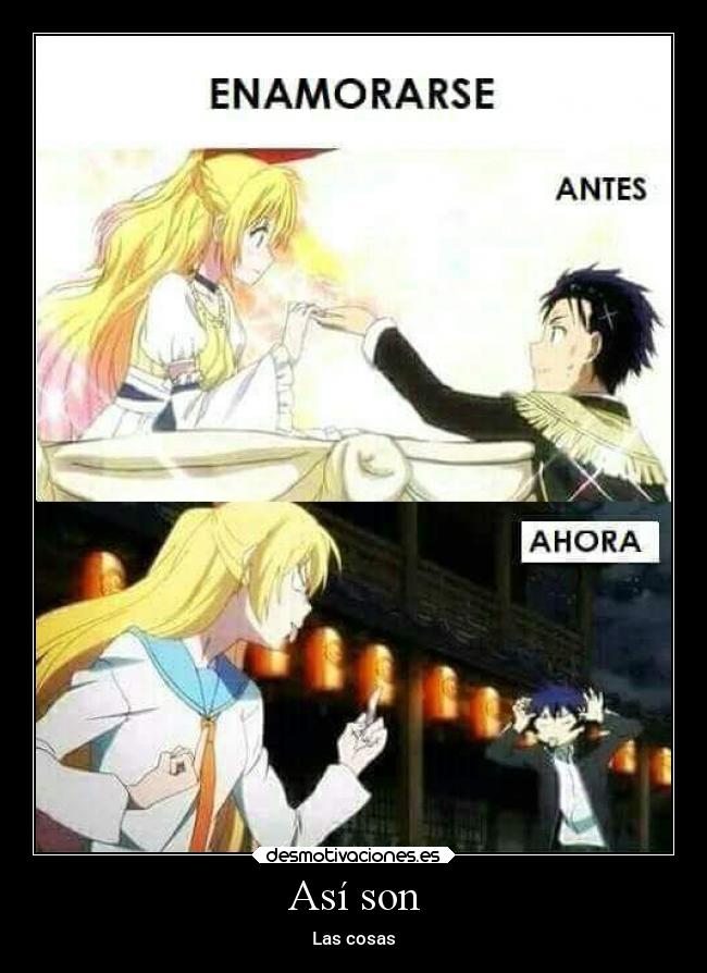 Así son - Las cosas