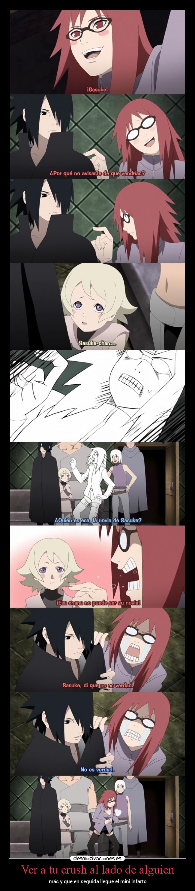 Ver a tu crush al lado de alguien - más y que en seguida llegue el mini infarto