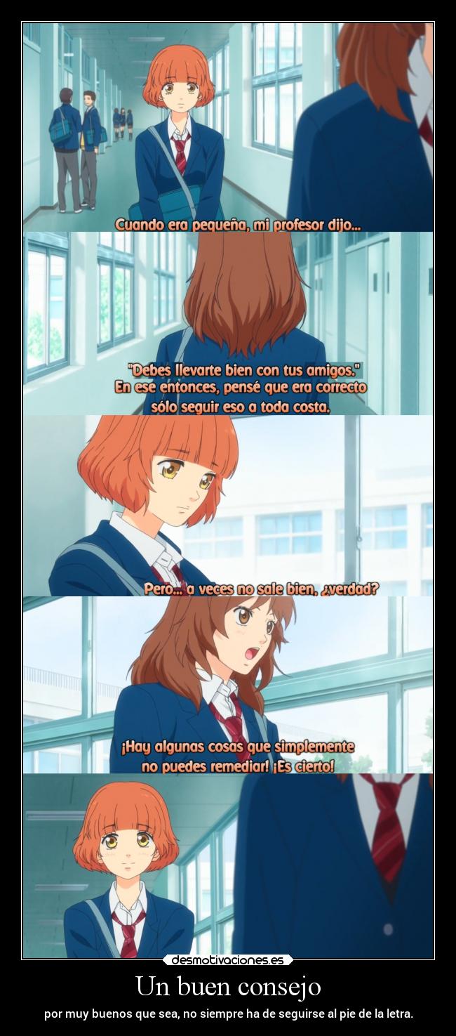 carteles anime amigos seguir projectd fallar funcionar raptorhunters desmotivaciones