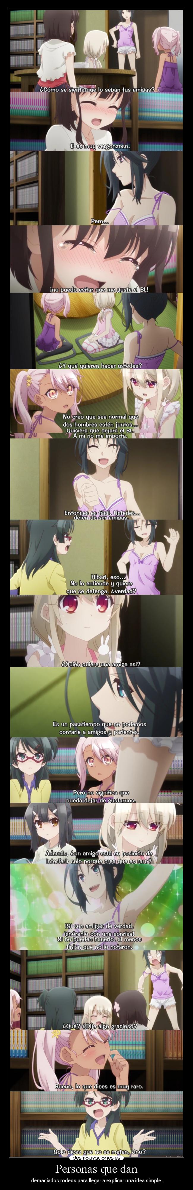 carteles anime amigos explicar idea projectd rodeos complicar raptorhunters desmotivaciones