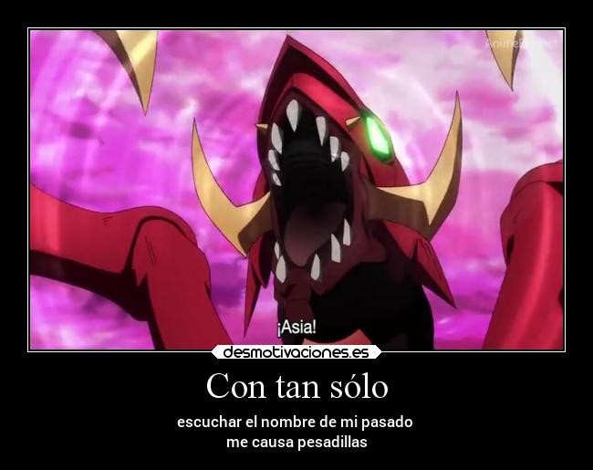 carteles anime amor desamor pasado highschool riasxissei riasgremory issei nombre desmotivaciones