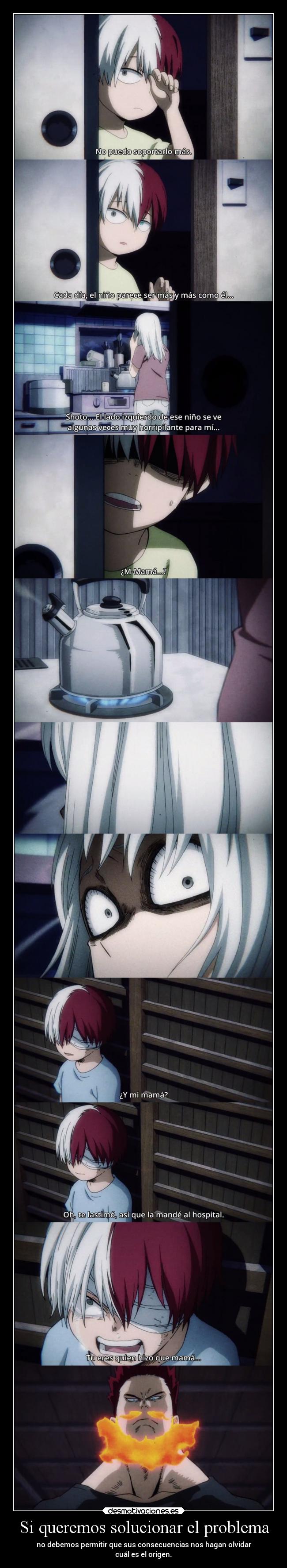 Si queremos solucionar el problema -