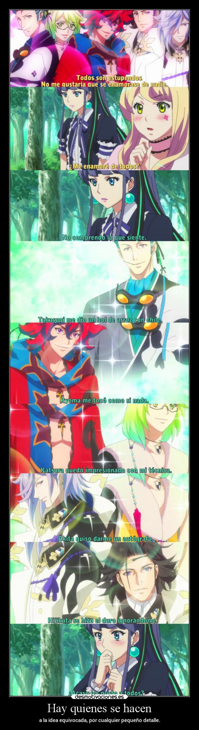 carteles anime idea erronea equivocada detalle accion raptorhunters desmotivaciones